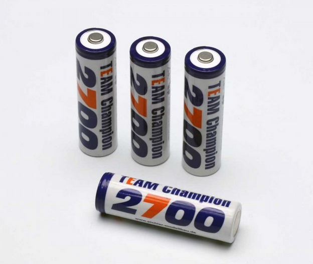 Batterie rechargeable NI-MH AA 1,2V 2700mAh (4pcs)